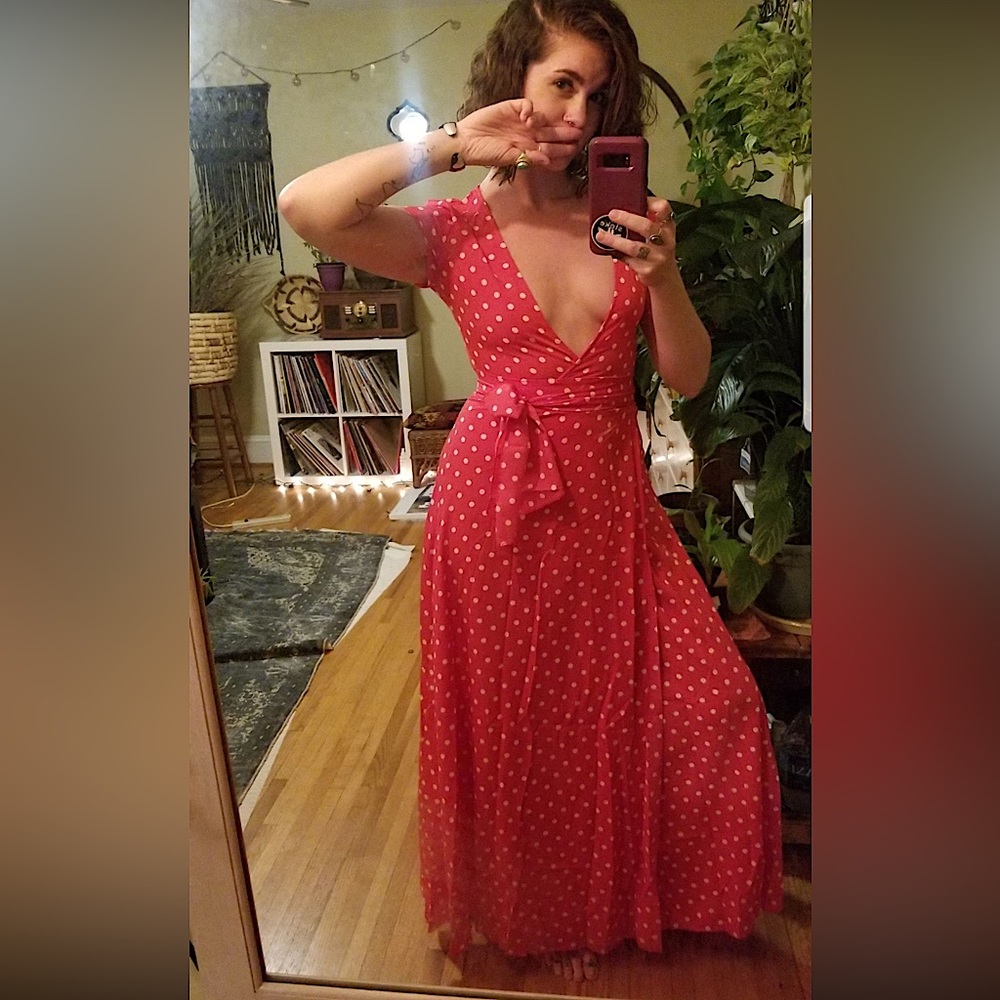 Maxi Deep V/Scoop Neck